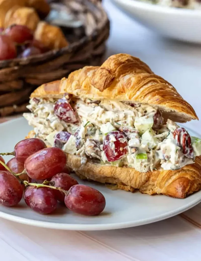 Chicken Salad Croissant Sandwiches