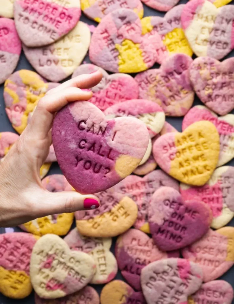 Coloured Marble Cookies