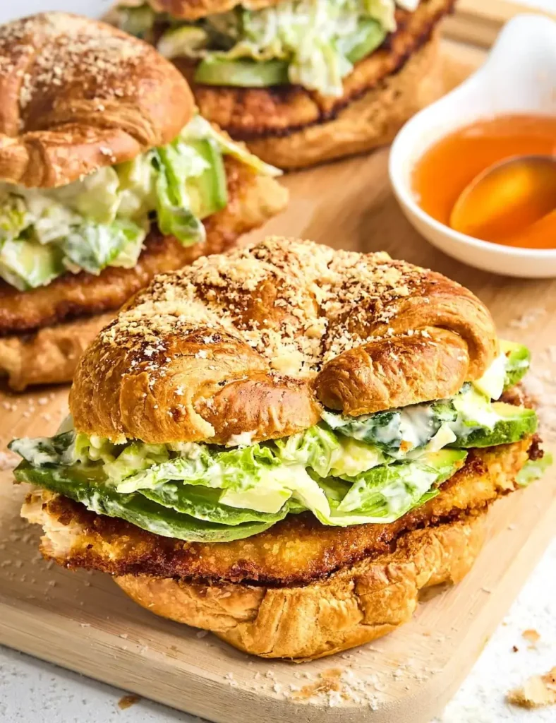Crispy Chicken Croissant Sandwich