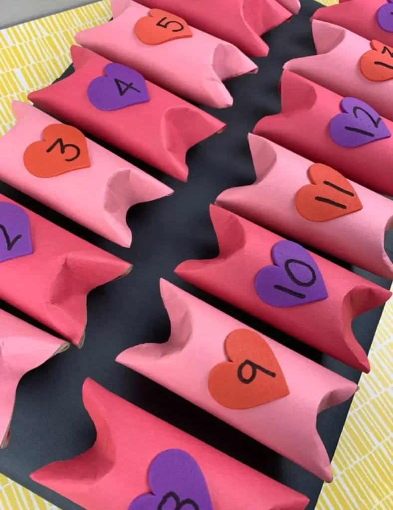 DIY Valentine Advent Calendar