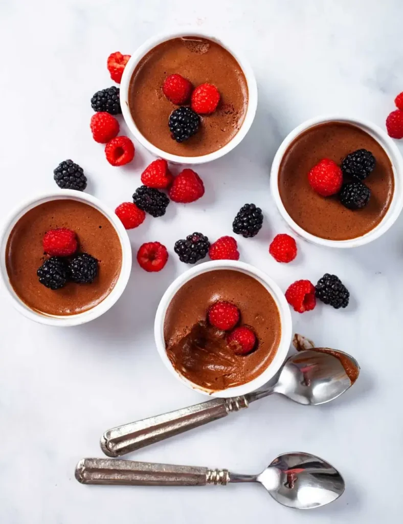 Easy Chocolate Coffee Mousse. coffee dessert recipes