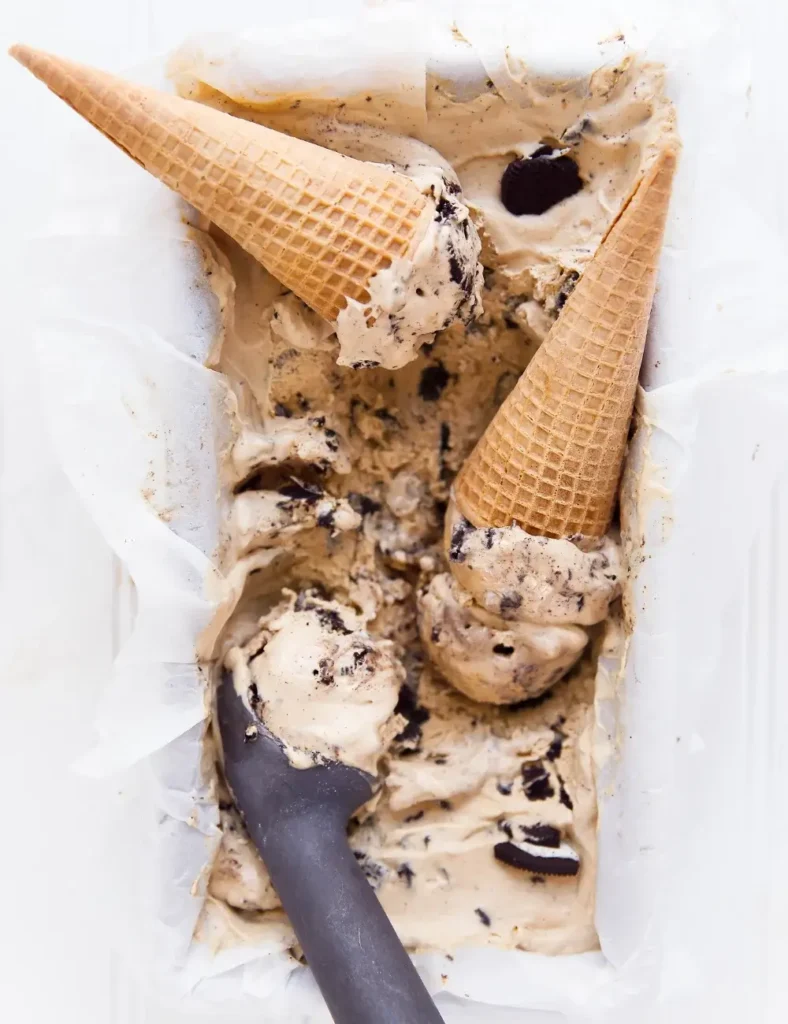 No Churn Coffee Oreo Ice Cream
