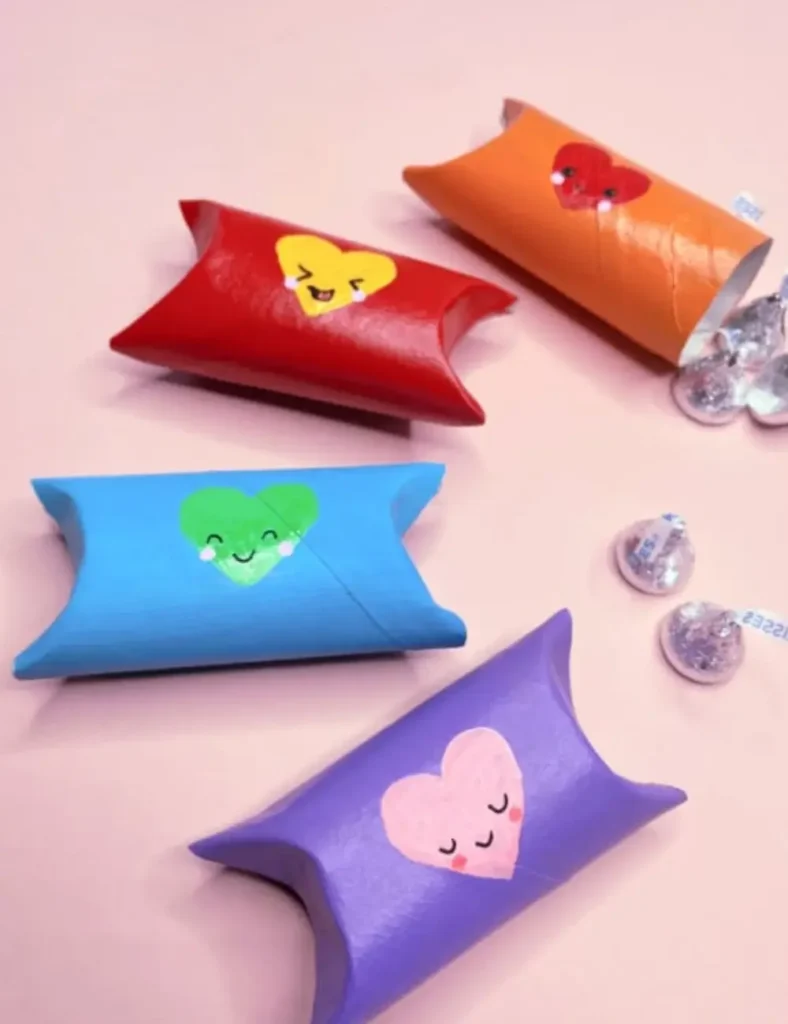 Toilet Paper Roll Valentine’s Gift Box