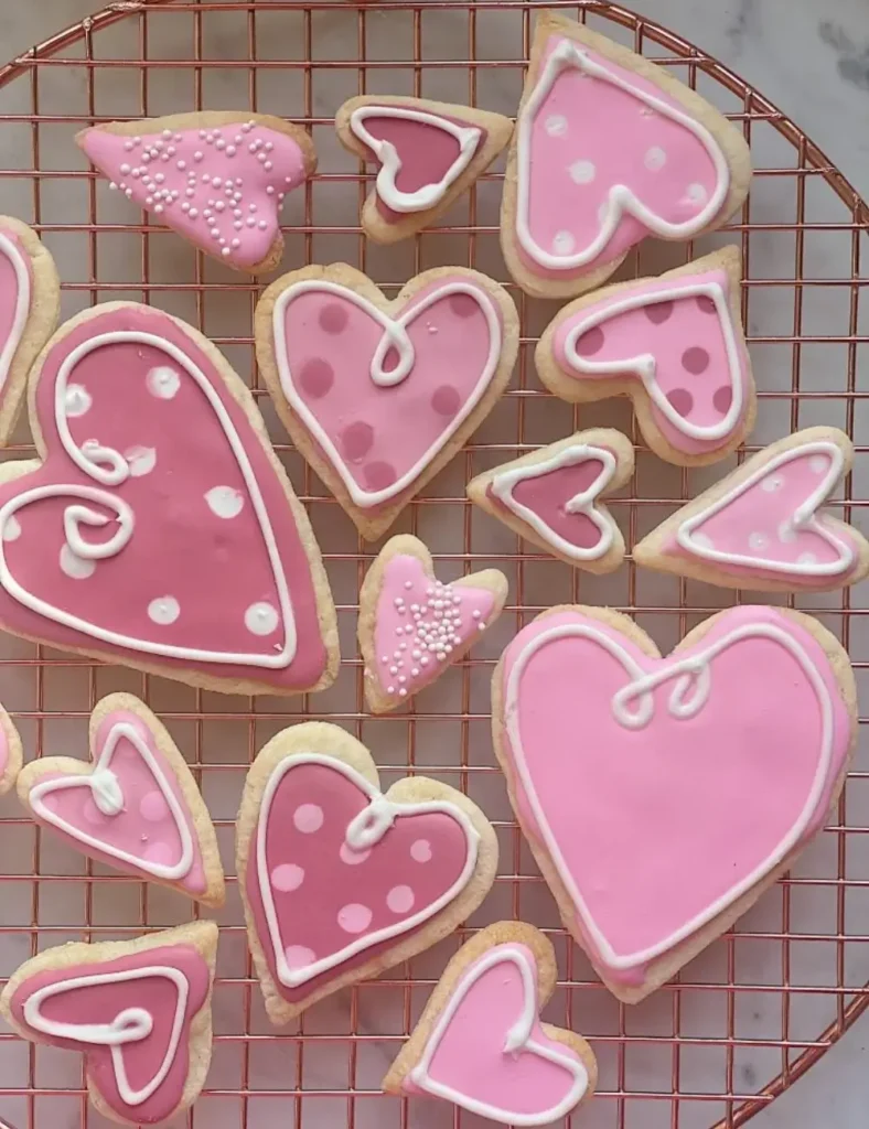 Valentine’s Day Sugar Cookies. Valentine’s Day Sugar Cookies