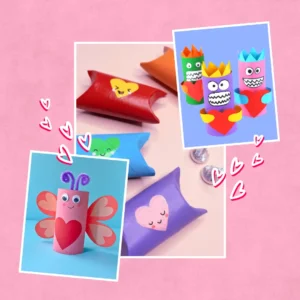 Valentine's Day Toilet Paper Roll Crafts