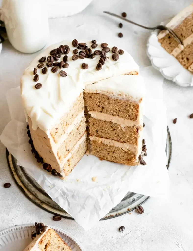 White Chocolate Mocha Cake. coffee dessert recipes