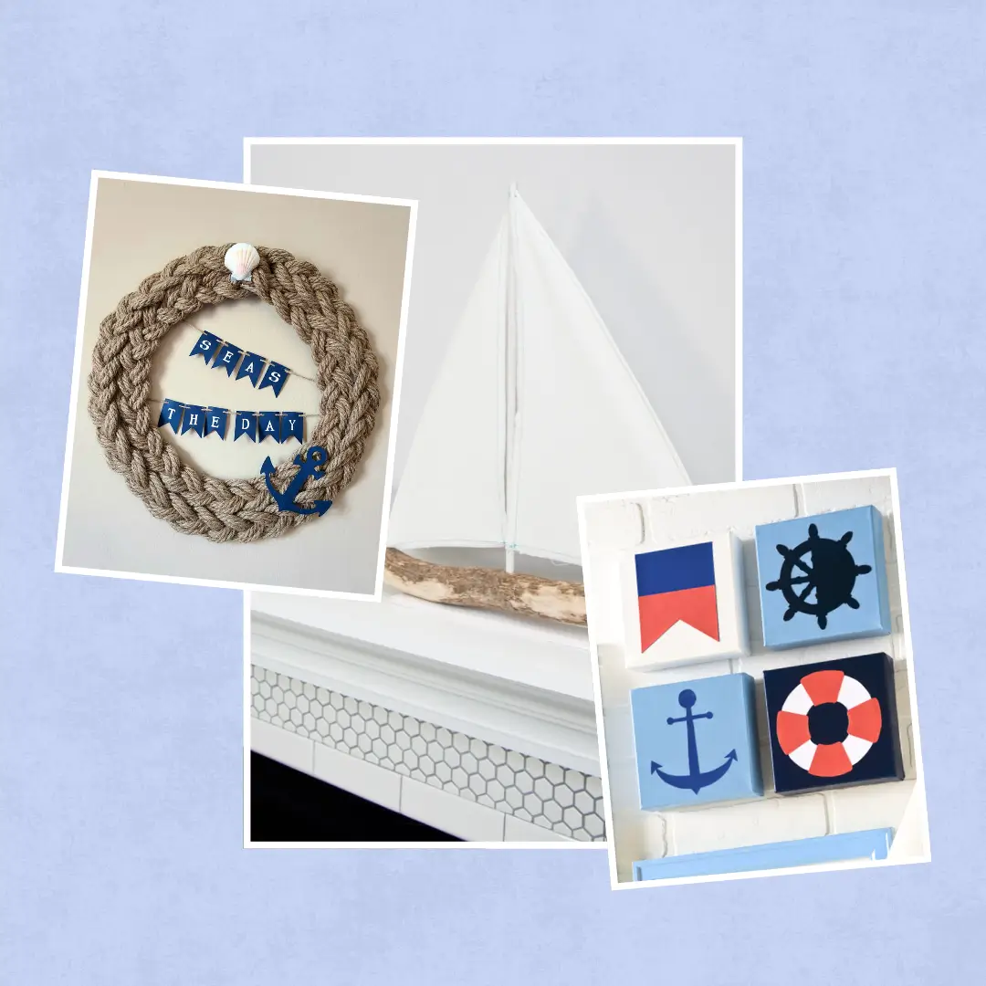 DIY coastal decor projects