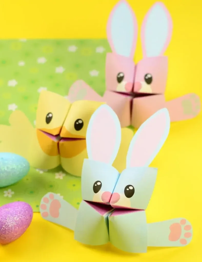 Easter Cootie Catchers