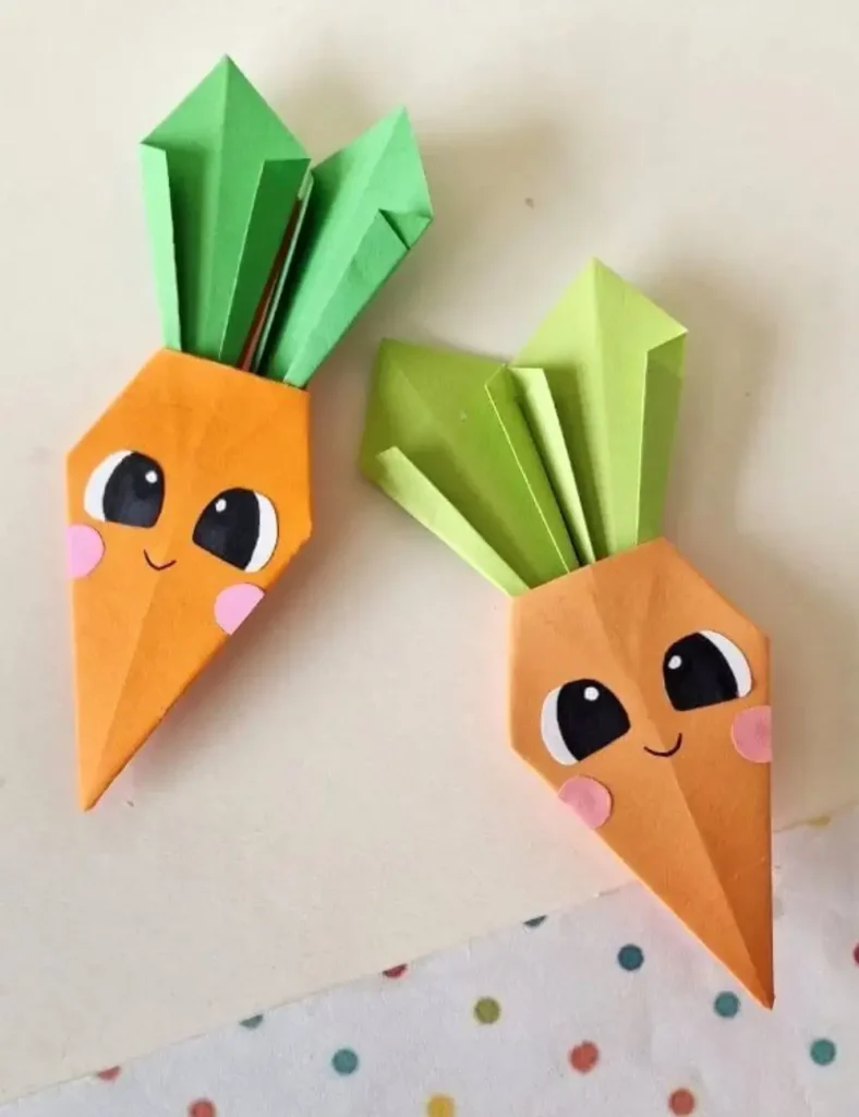 Origami Carrot Craft