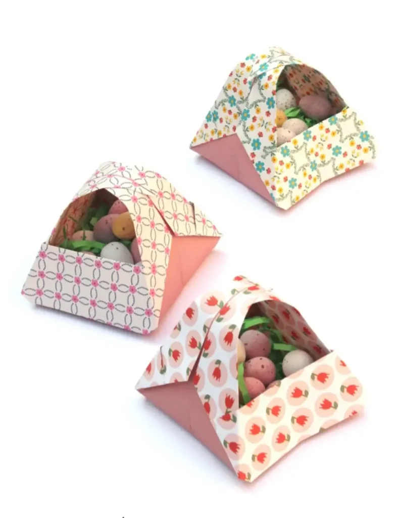 Origami Easter Basket