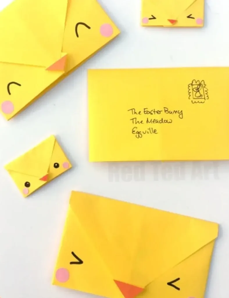 origami envelopes 