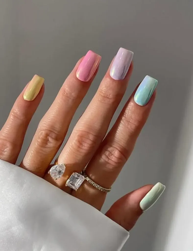 Spring Pastel Nail Ideas