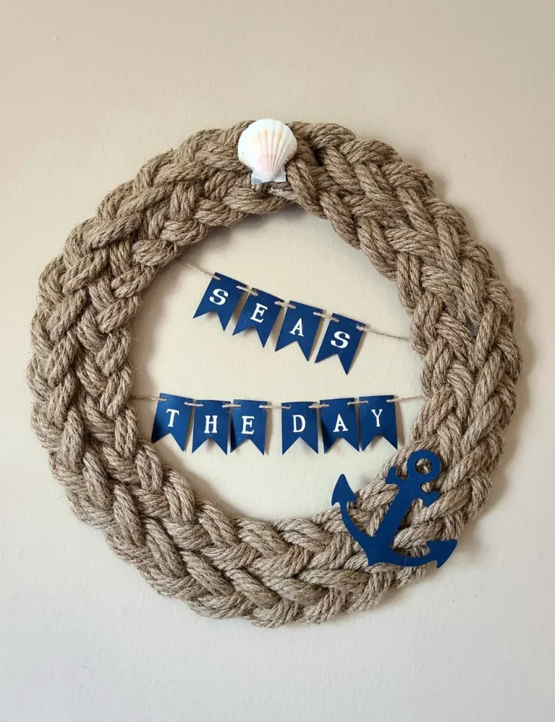 Nautical Rope Wreath