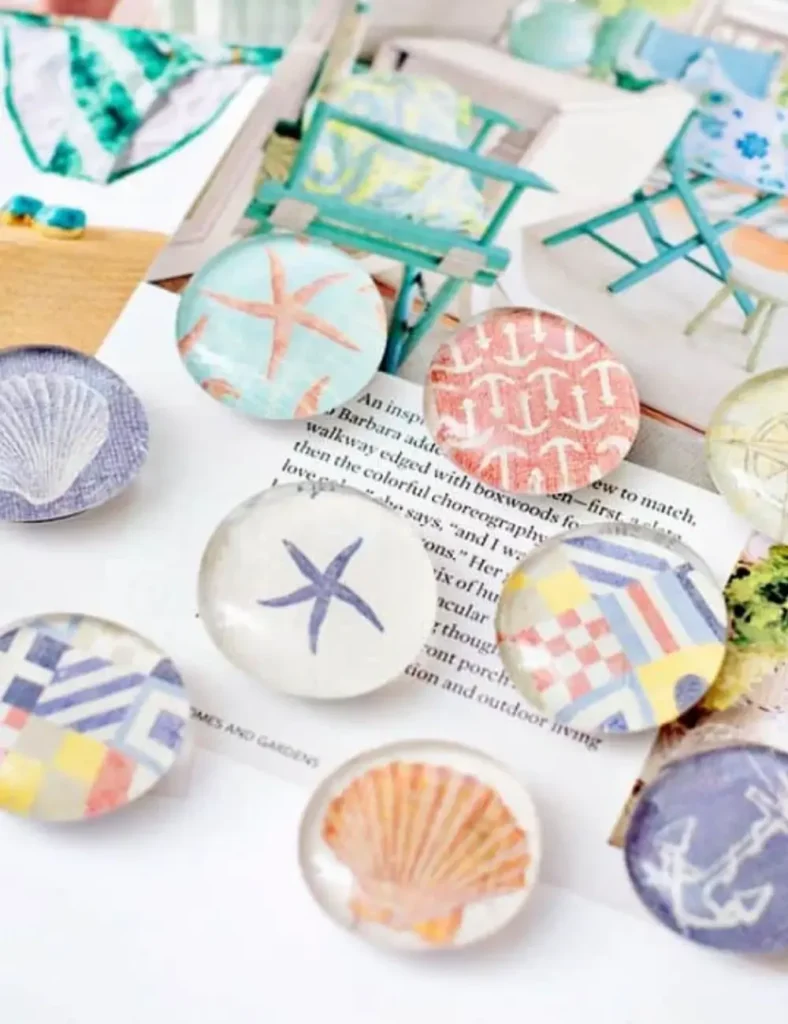 Nautical Themed DIY Magnets